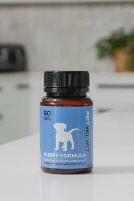 Puppy Health &amp; Wellbeing Formula - 60 Deer Velvet Tablets