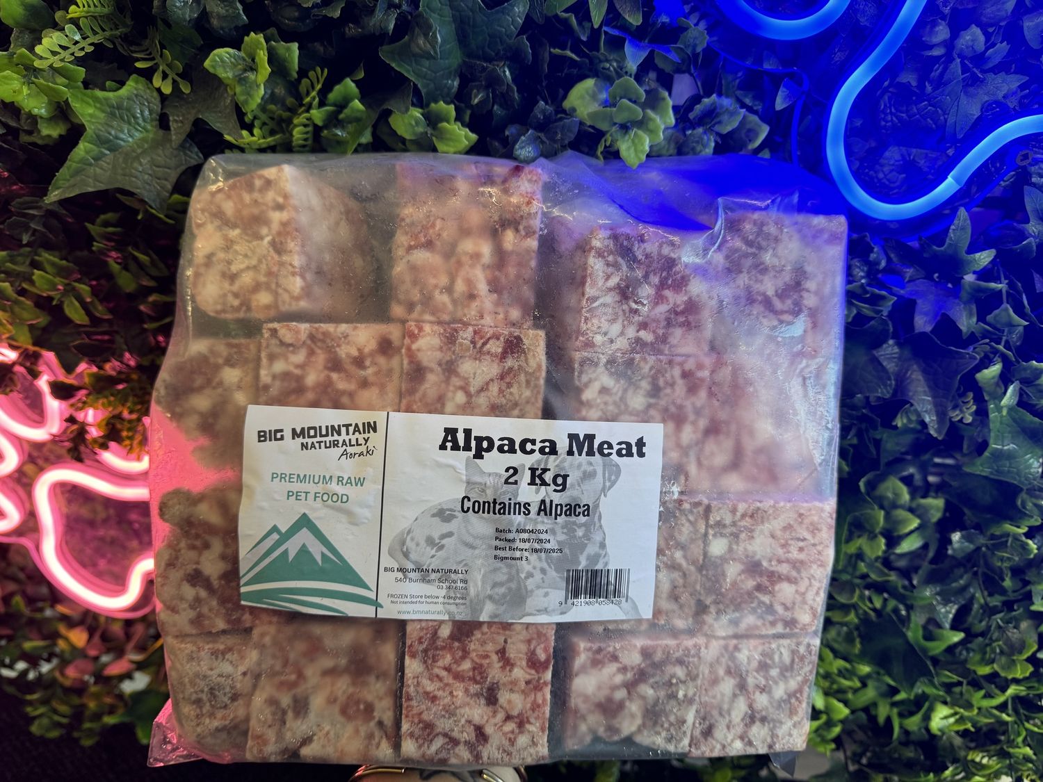 Raw Alpaca Boneless 2kg