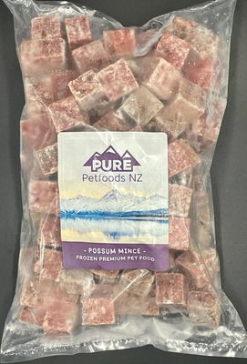 Raw Possum Bites 1kg