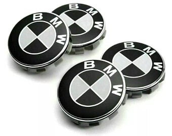 BMW CENTRE CAP BLACK