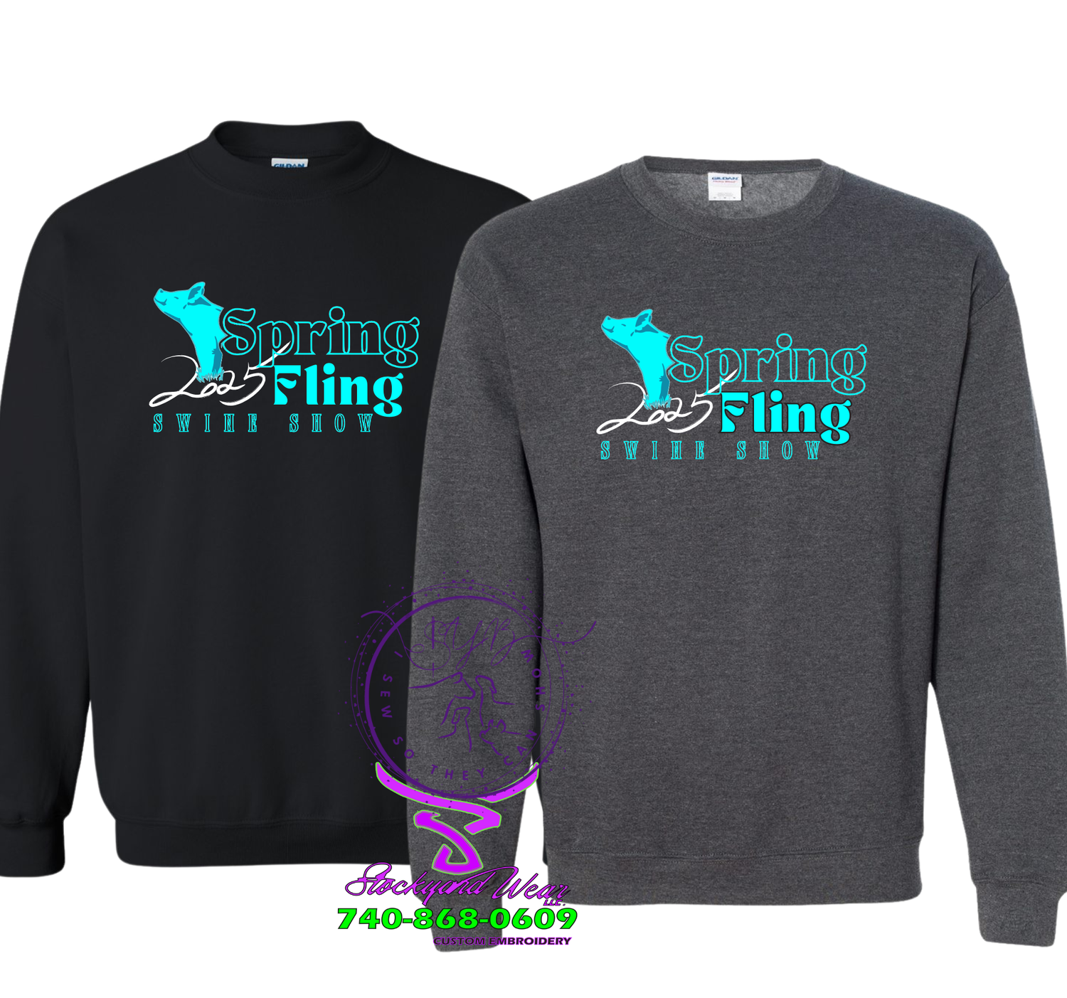 Spring Fling Sweatshirt Crew