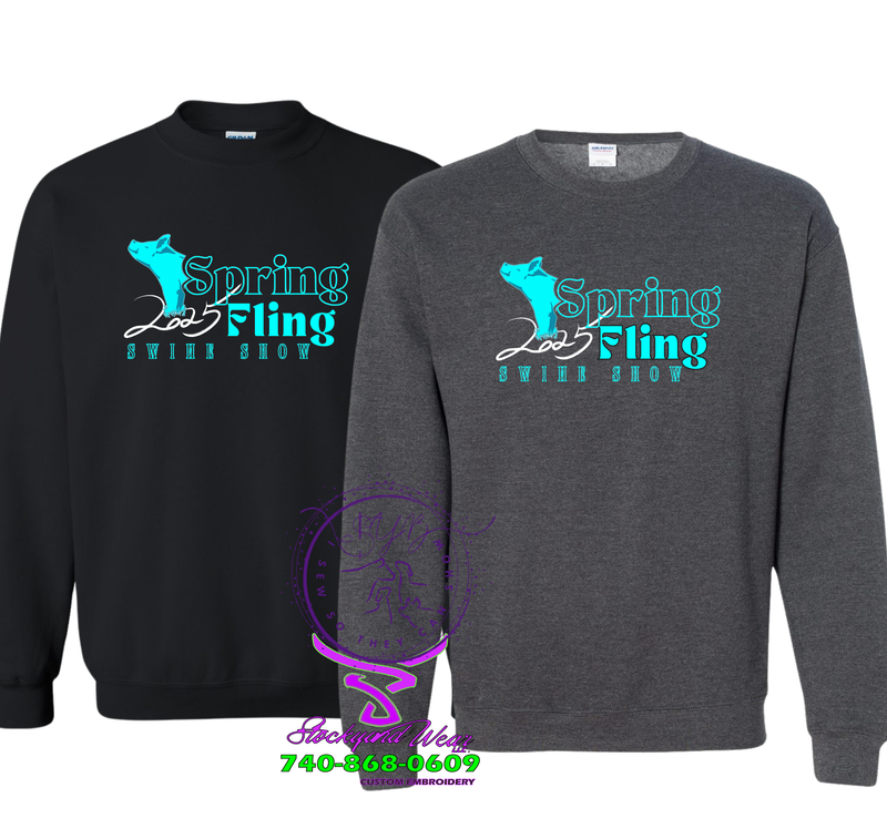 Spring Fling Sweatshirt Crew