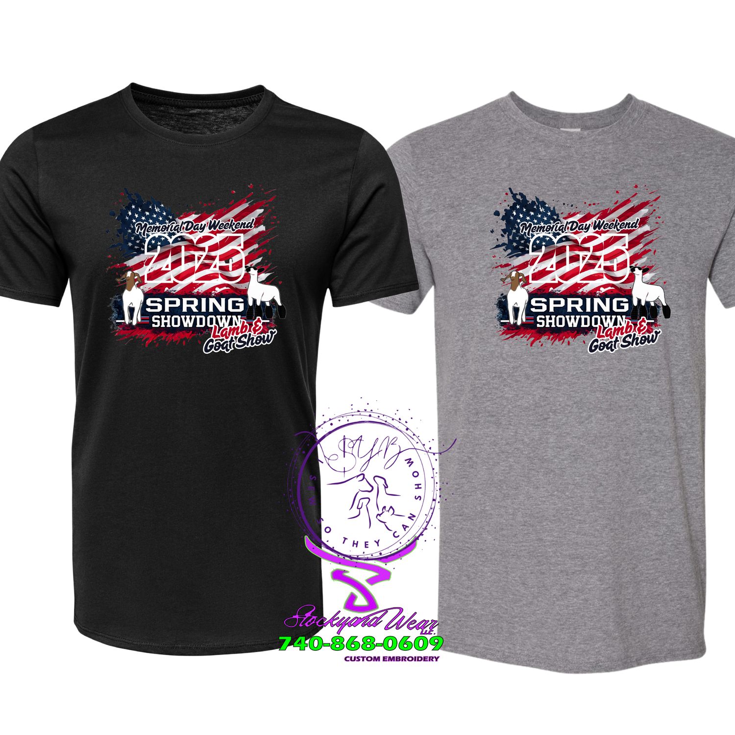 Spring Showdown Lamb &amp; Goat Show SOFTSTYLE tshirt