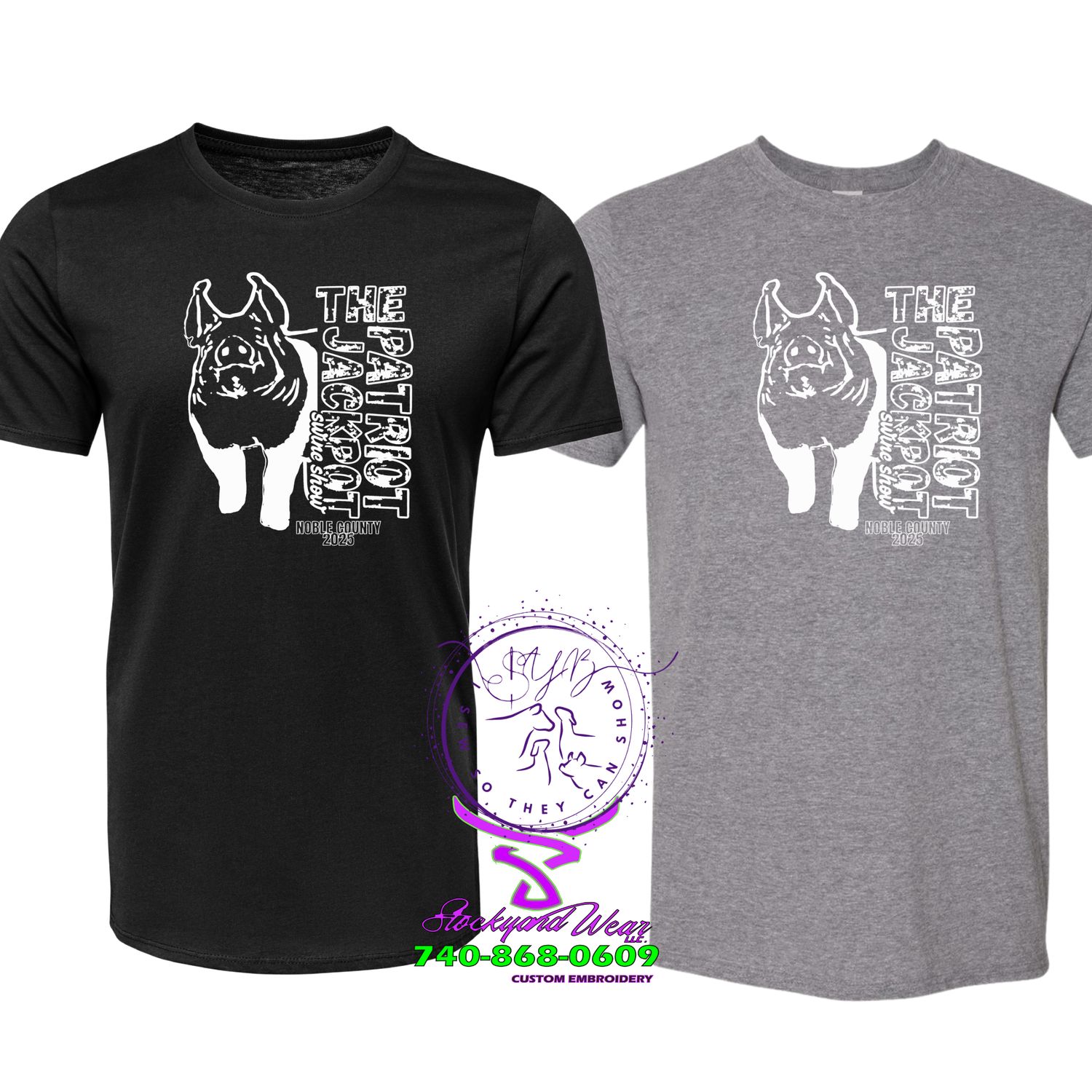 2025 Patriot Jackpot Pig Show 50/50 shirt