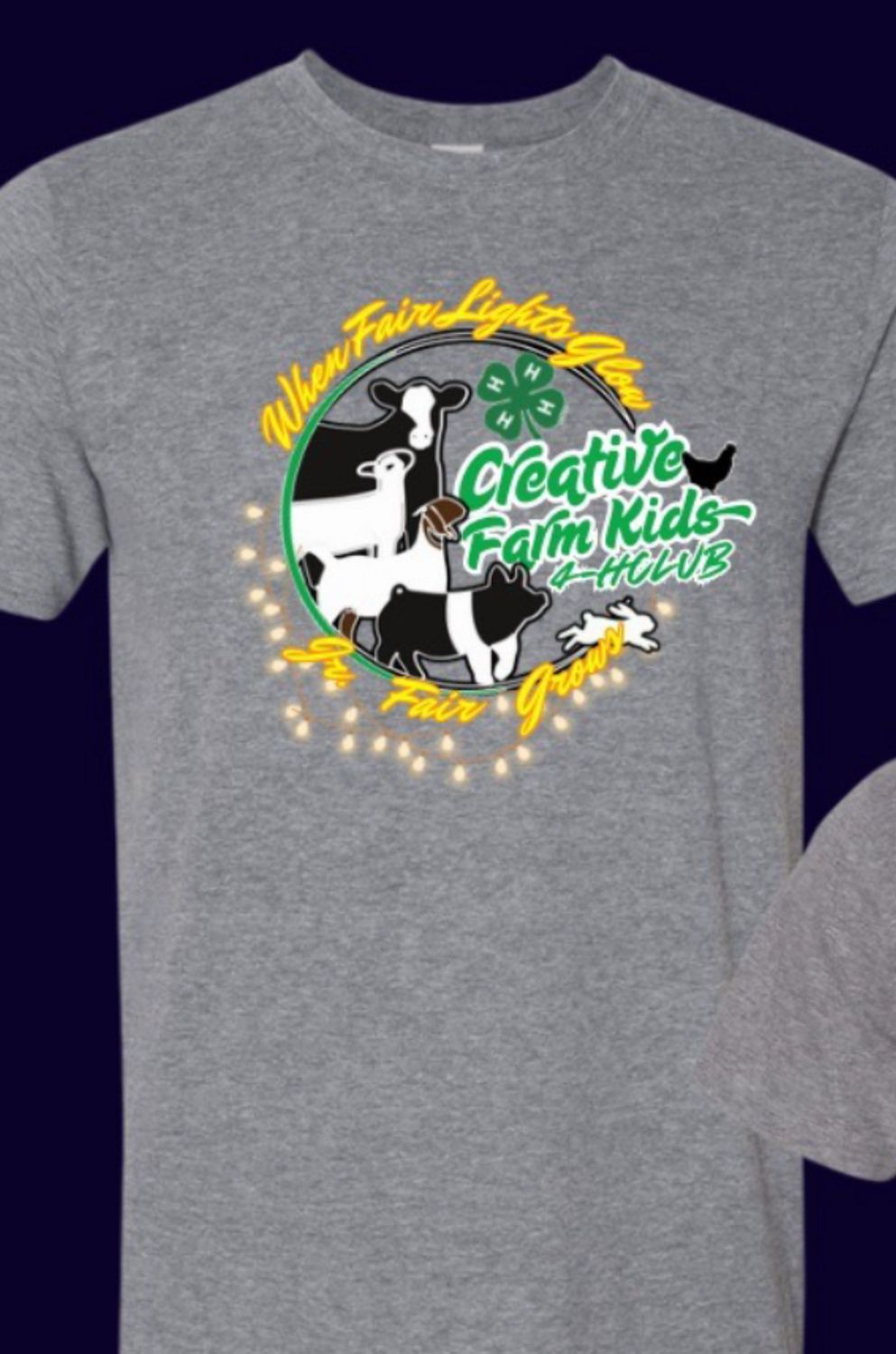 4-H Club Member Shirt Creative Farm kids 2025