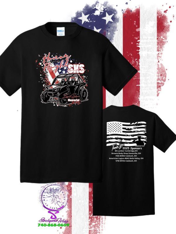 Honor Flight SXS Ride Tshirt