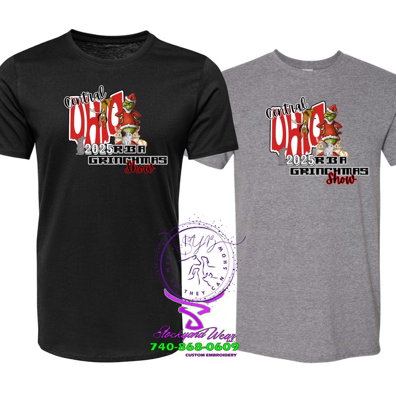 RBA Grinchmas show tshirt cotton/polyester