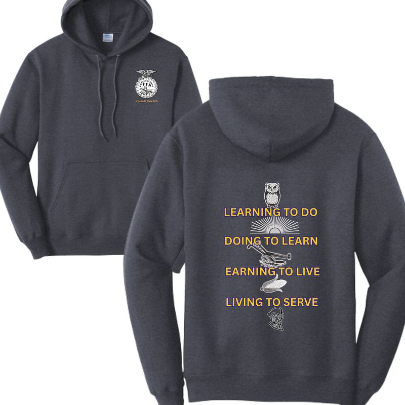 John Glenn FFA Hoodie John Glenn FFA Hoodie