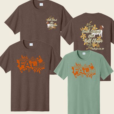 South Central Ohio Fall Classic 2026 IS A ONLINE APPAREL SALE ONLY