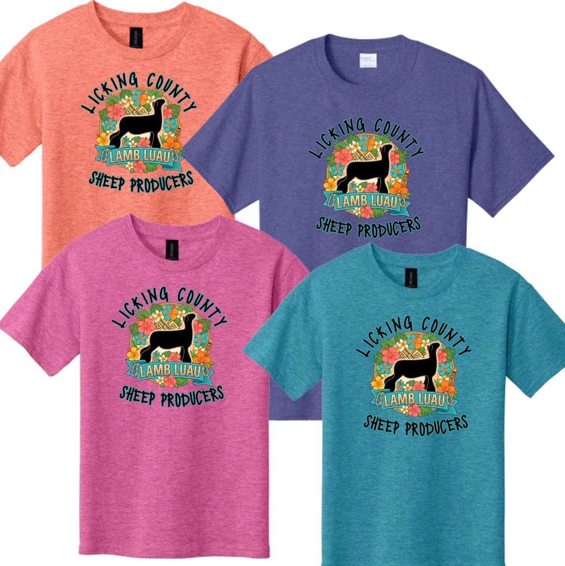 Licking County Luau Unisex T-shirt