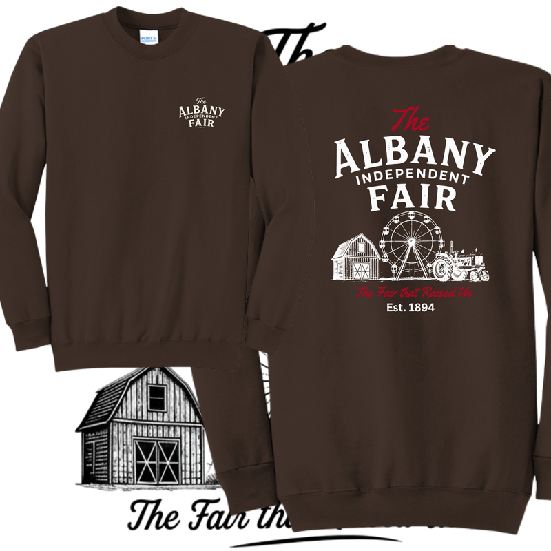 Albany Independant Fair Crew Sweatshirt