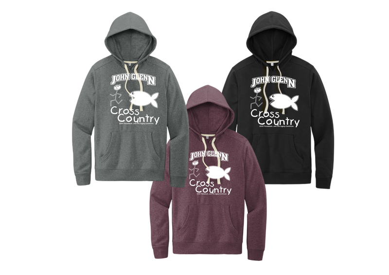 JG CROSS COUNTRY DISTRICT MID WEIGHT HOODIE JG CROSS COUNTRY DISTRICT MID WEIGHT HOODIE