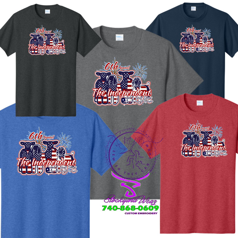 The Independent Lamb and goat show TSHIRT (ONLINE ONLY) The Independent Lamb and goat show TSHIRT (ONLINE ONLY)