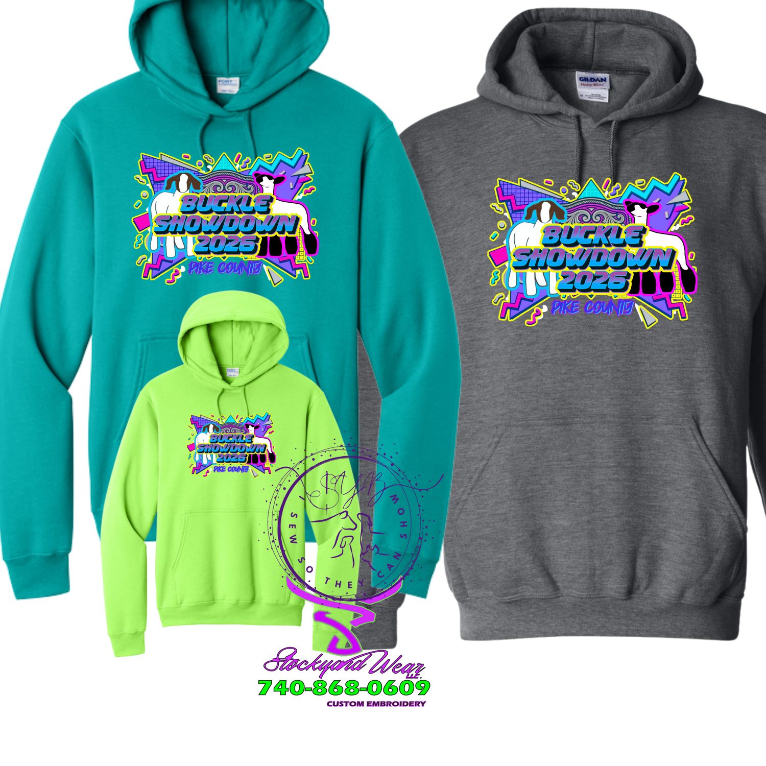 Pike county Buckle Showdown Hoodie