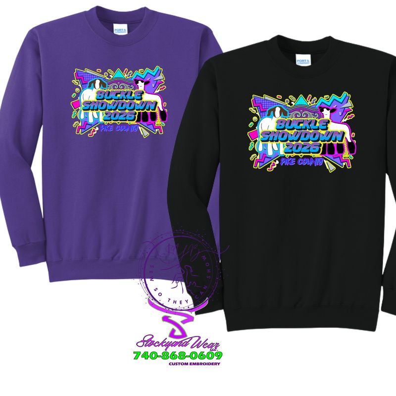 Sweatshirt Crew 2026 Pike County Buckle Showdown