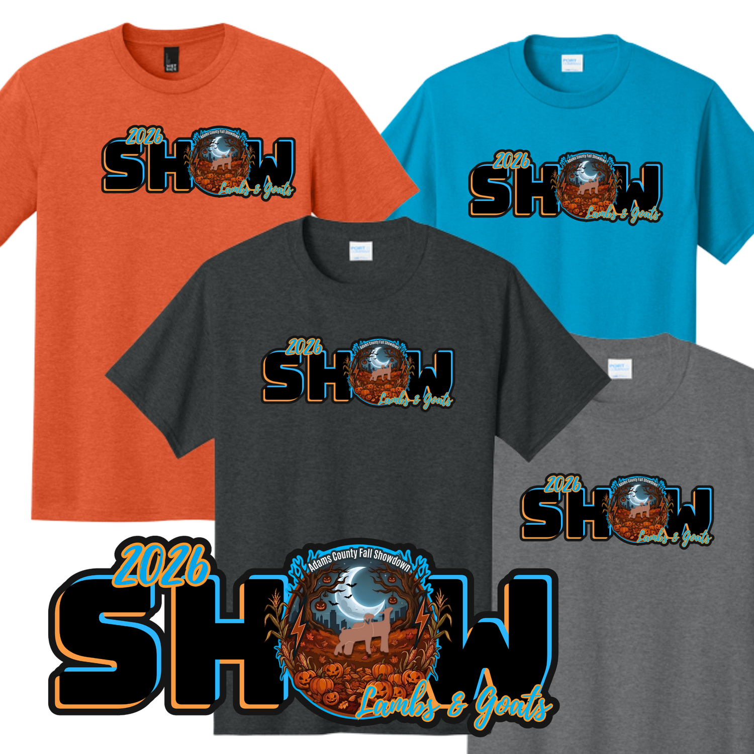 ADAMS COUNTY FALL SHOWDOWN T-SHIRT/LONG SLEEVE ADAMS COUNTY FALL SHOWDOWN T-SHIRT/LONG SLEEVE