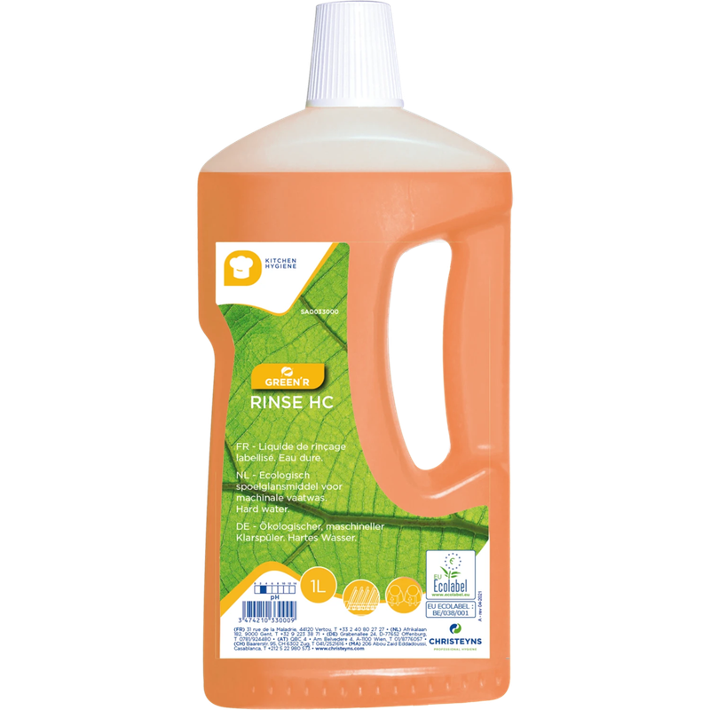 Green'r Rinse HC spoelglansmiddel 1L