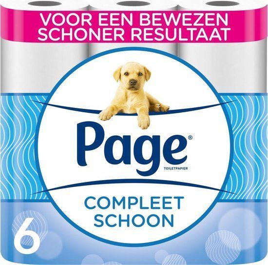 Page toiletpapier - 6 rollen Page toiletpapier - 6 rollen