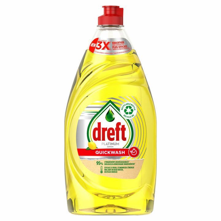 Dreft Platinum Quickwash Citroen Afwasmiddel Dreft Platinum Quickwash Citroen Afwasmiddel