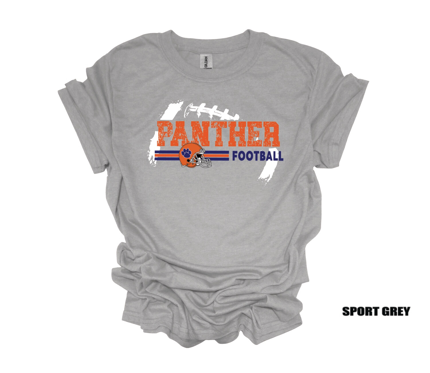 GRUNGE PANA PANTHER FOOTBALL