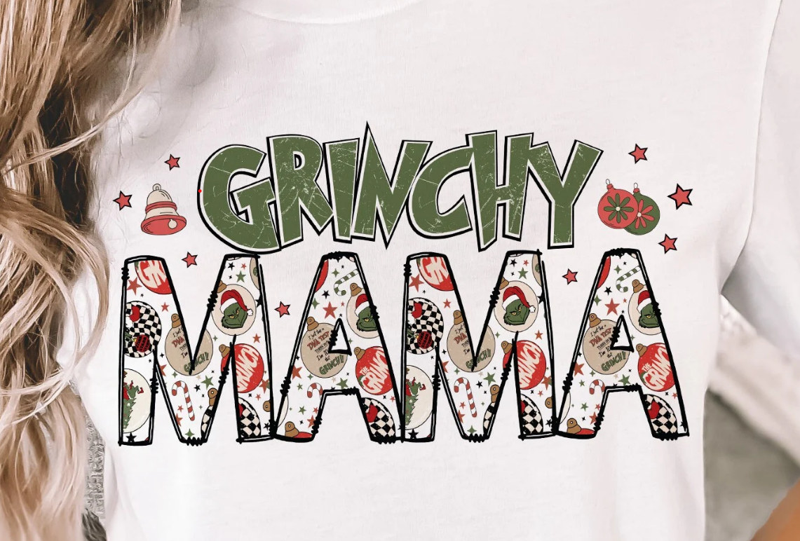 GRINCHY MAMA SHIRT