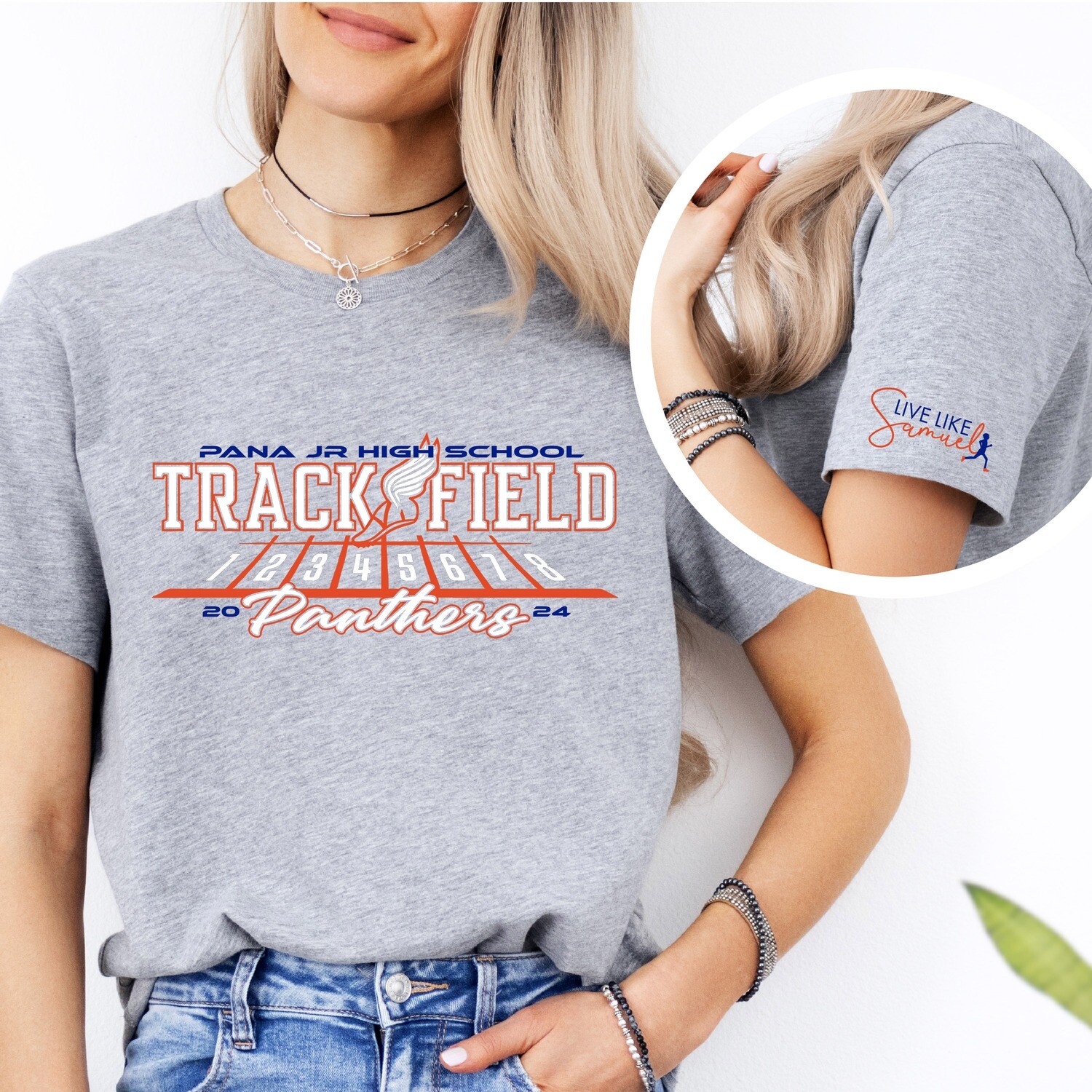 PANA JR HIGH TRACK &amp; FIELD SHIRT