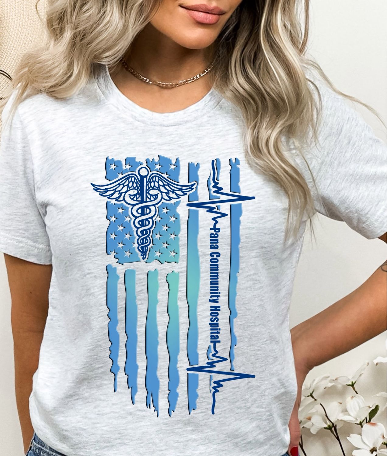 Pana Community Hospital / Flag SHIRT