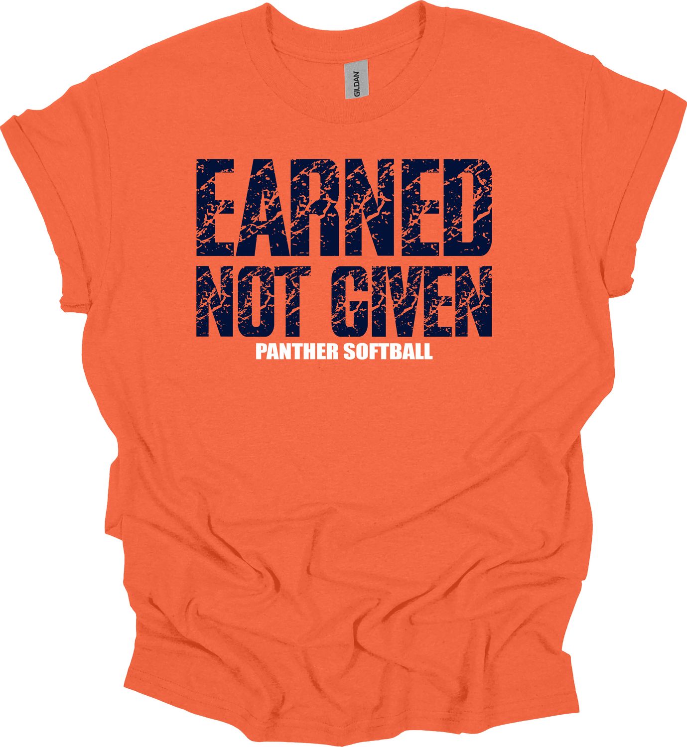 EARNED NOT GIVEN - PANTHER SOFTBALL SHIRT