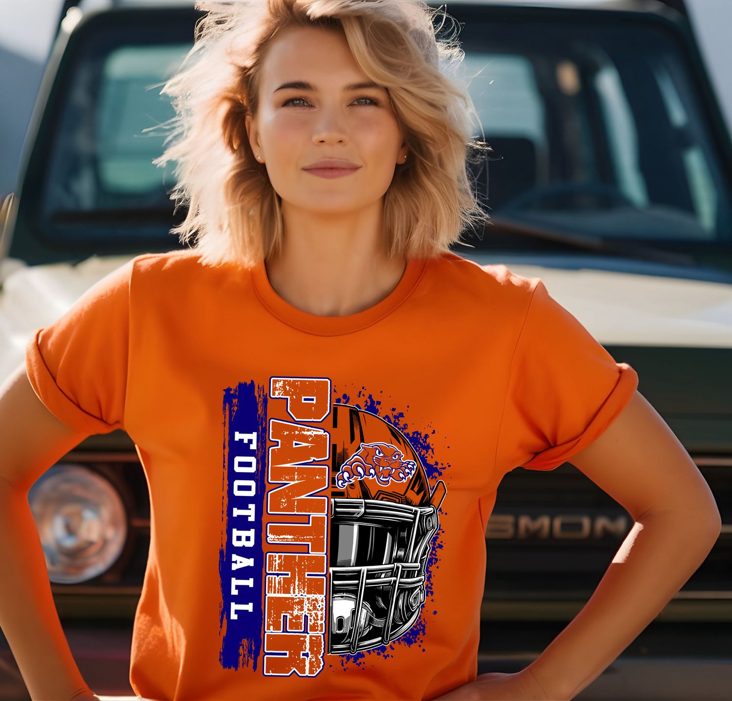 PANTHER FOOTBALL with helmet SHIRT