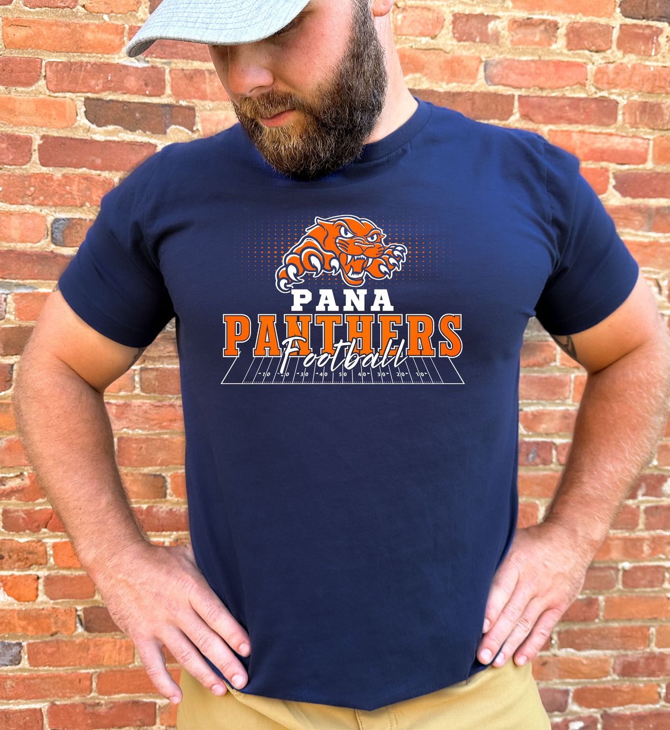 PANA PANTHERS FOOTBALL on field SHIRT