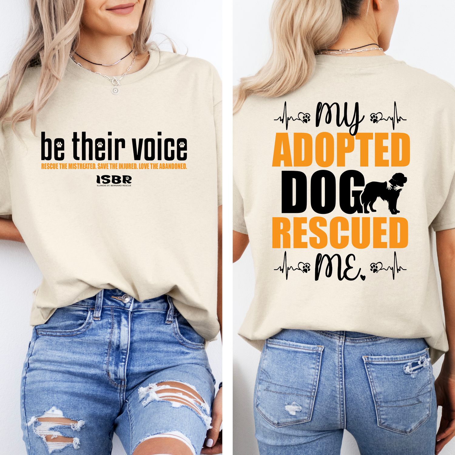 ISBR FUNDRAISER for the dogs SHIRTS