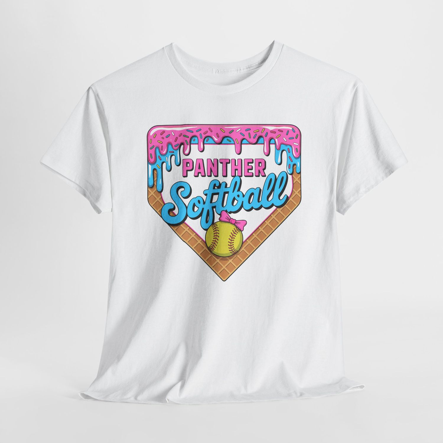 PANTHER SOFTBALL drip T-Shirt