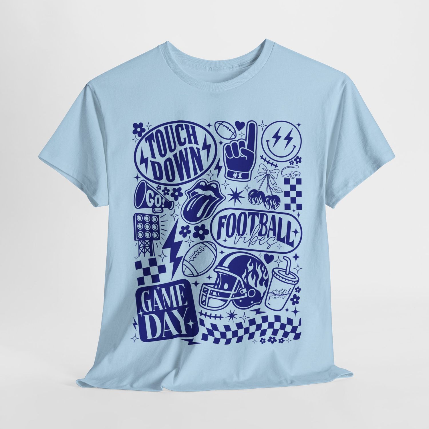 &quot;Football Vibes&quot; Game Day Shirt – Touchdown Style!