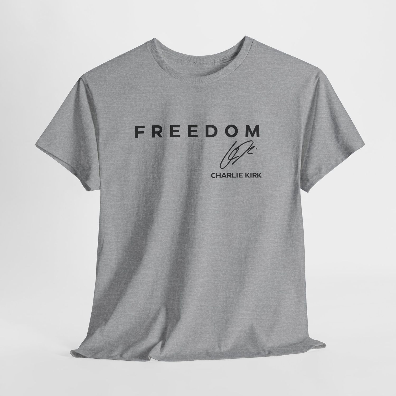 Freedom Signature Tee – Charlie Kirk Edition