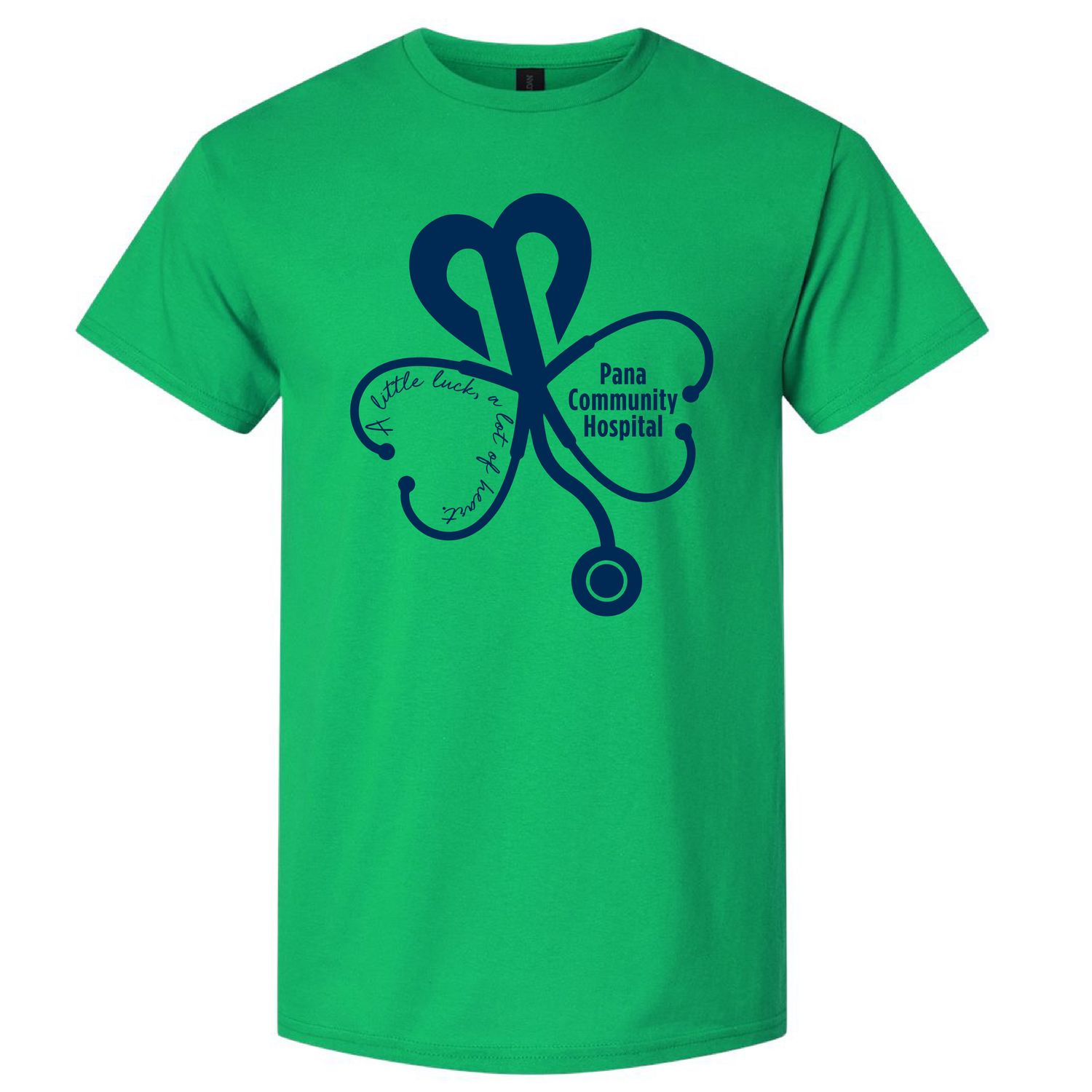 PCH - CHOOSE YOUR CLINIC - St. Patrick's Day Shirt — “A little luck, a lot of heart”