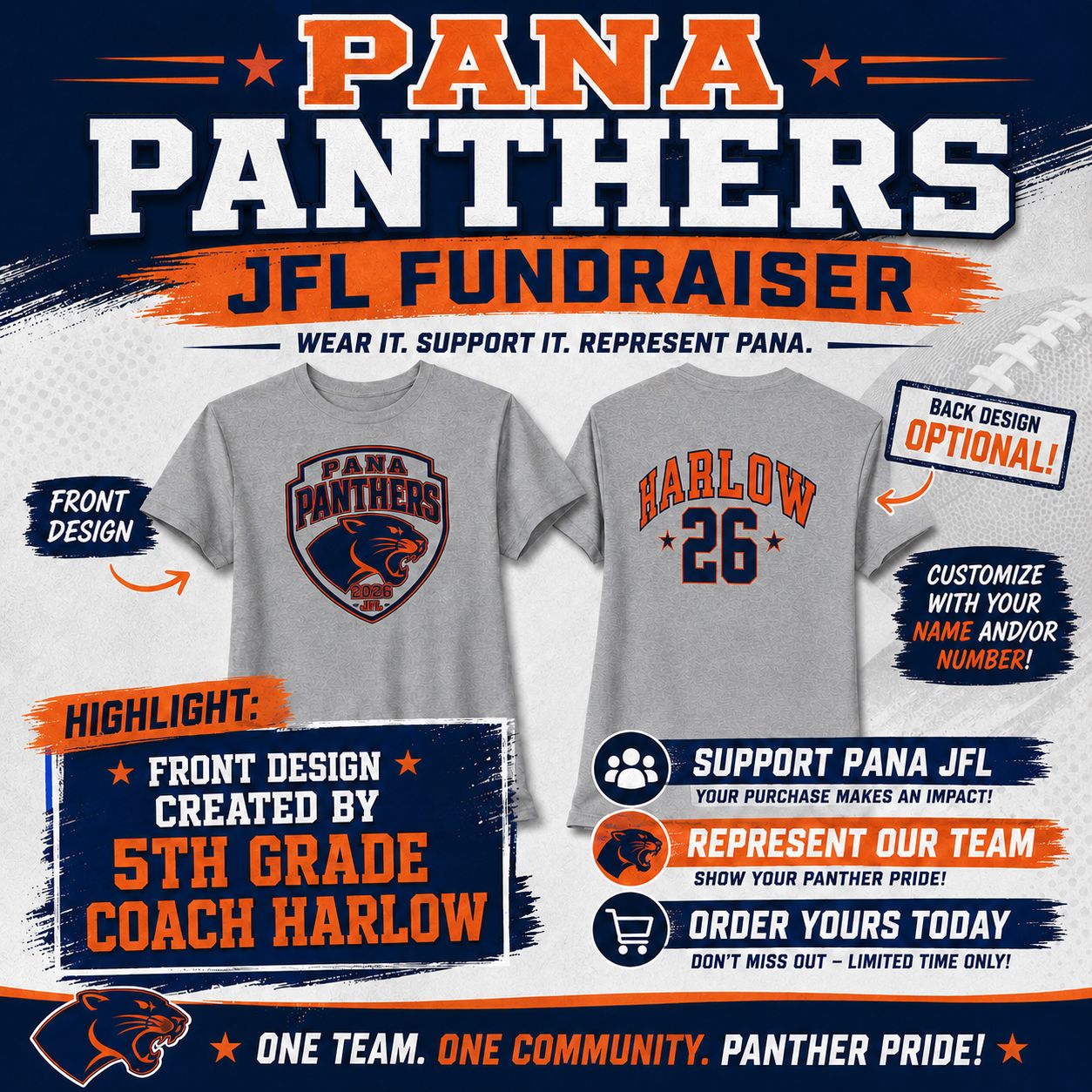 PANA PANTHER JFL FUNDRAISER