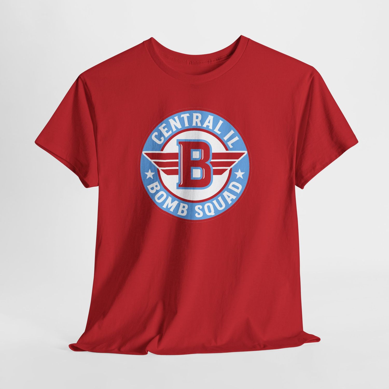 CENTRAL IL BOMB SQUAD SHIRT - BLUE LOGO