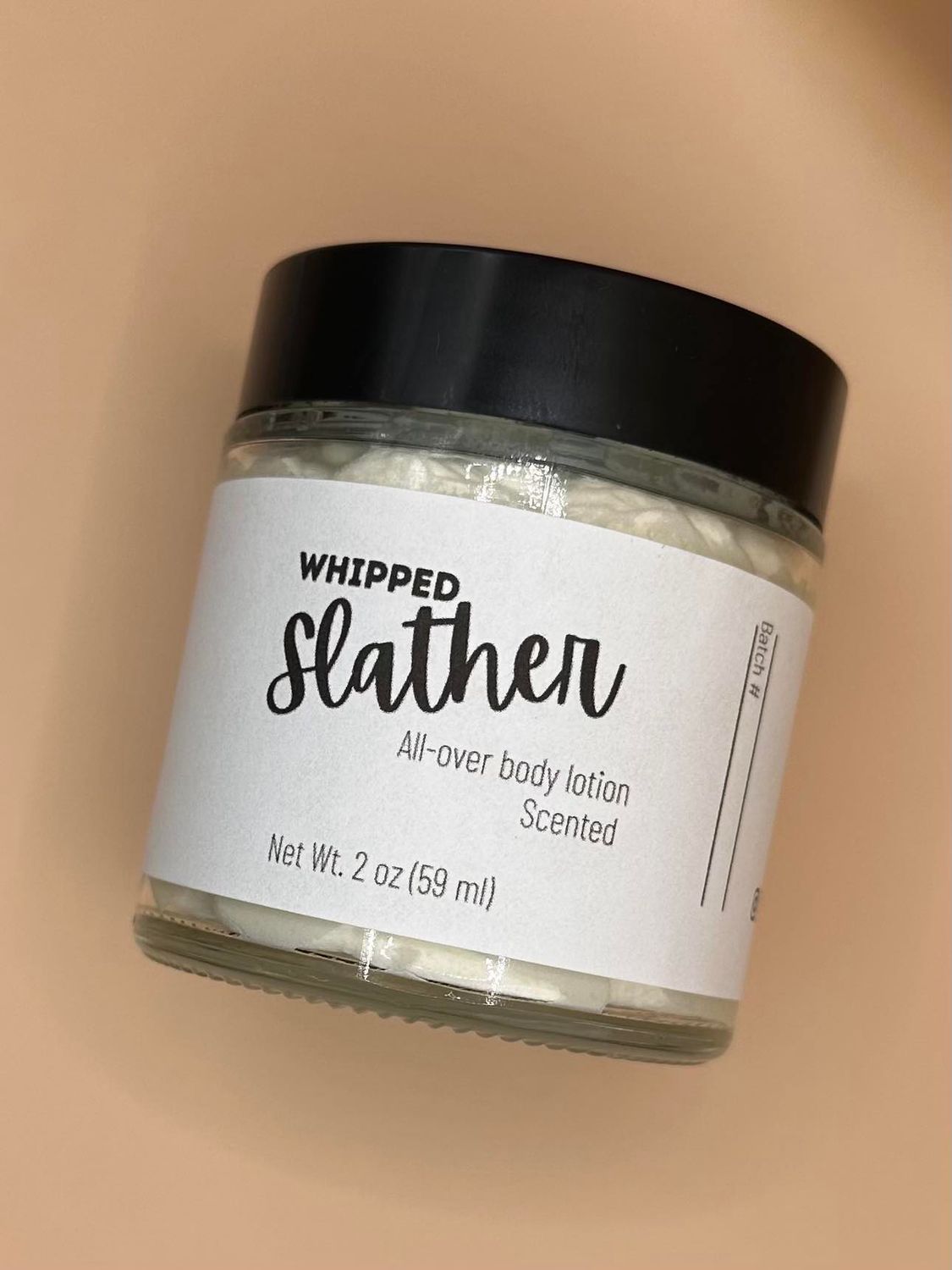2oz Whipped Slather (infused marshmallow, infused vanilla)