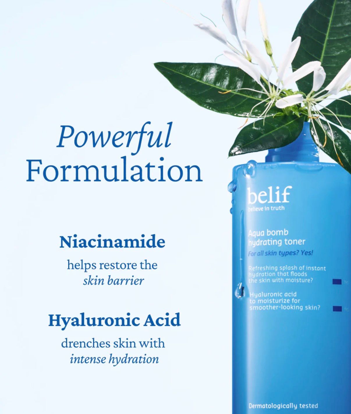 belif Aqua Bomb Hydrating Toner
