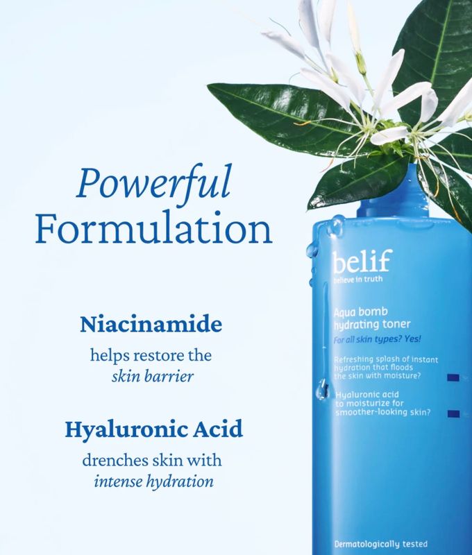 belif Aqua Bomb Hydrating Toner