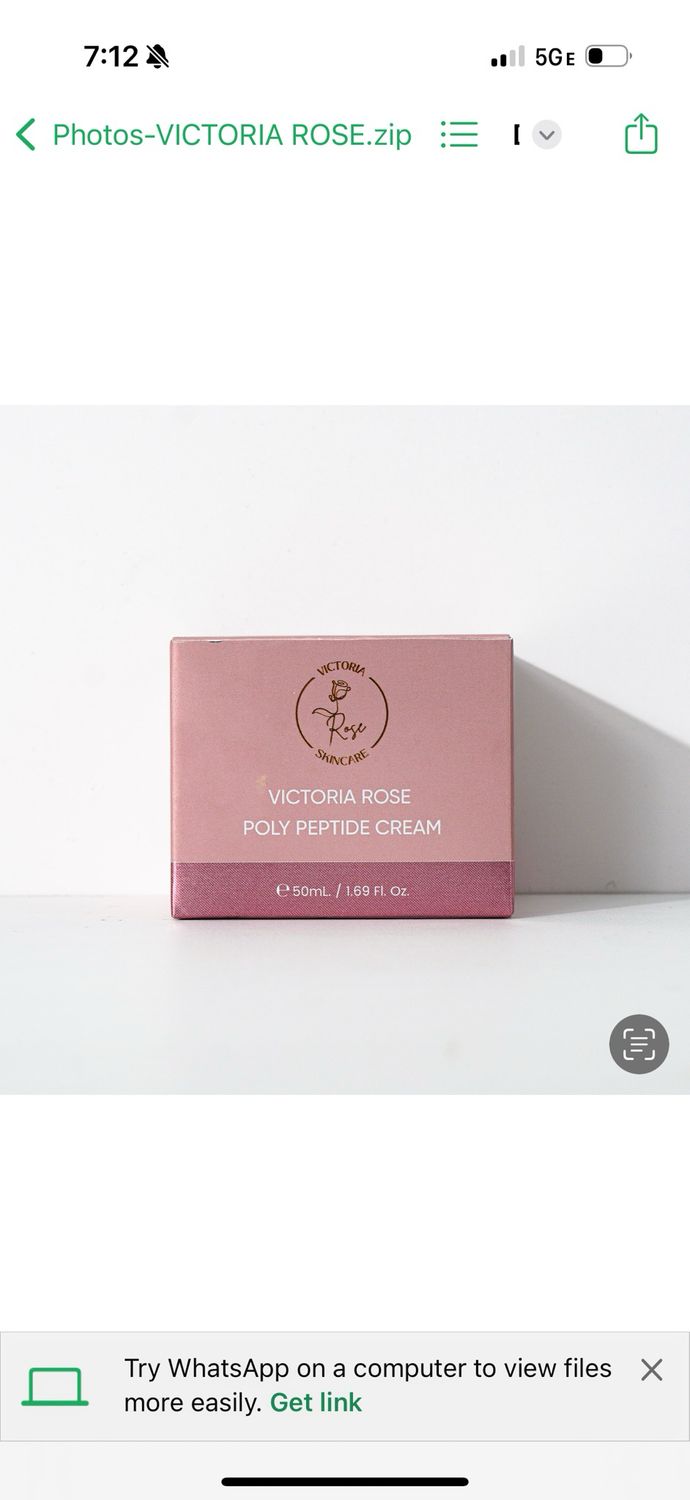 Victoria Rose Poly Peptide Cream
