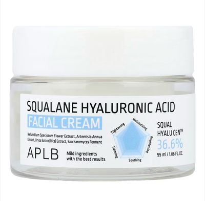 APLB Squalane Hyaluronic Acid Facial Cream