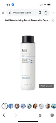 belif  Moisturizing Bomb Toner