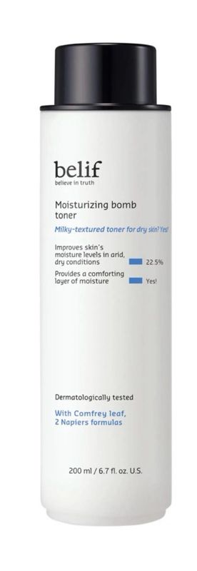 belif  Moisturizing Bomb Toner