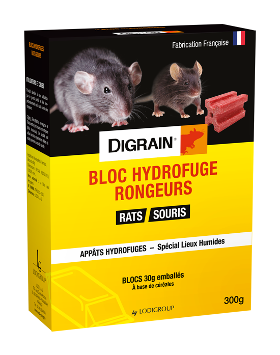 BLOC HYDROFUGE RONGEUR