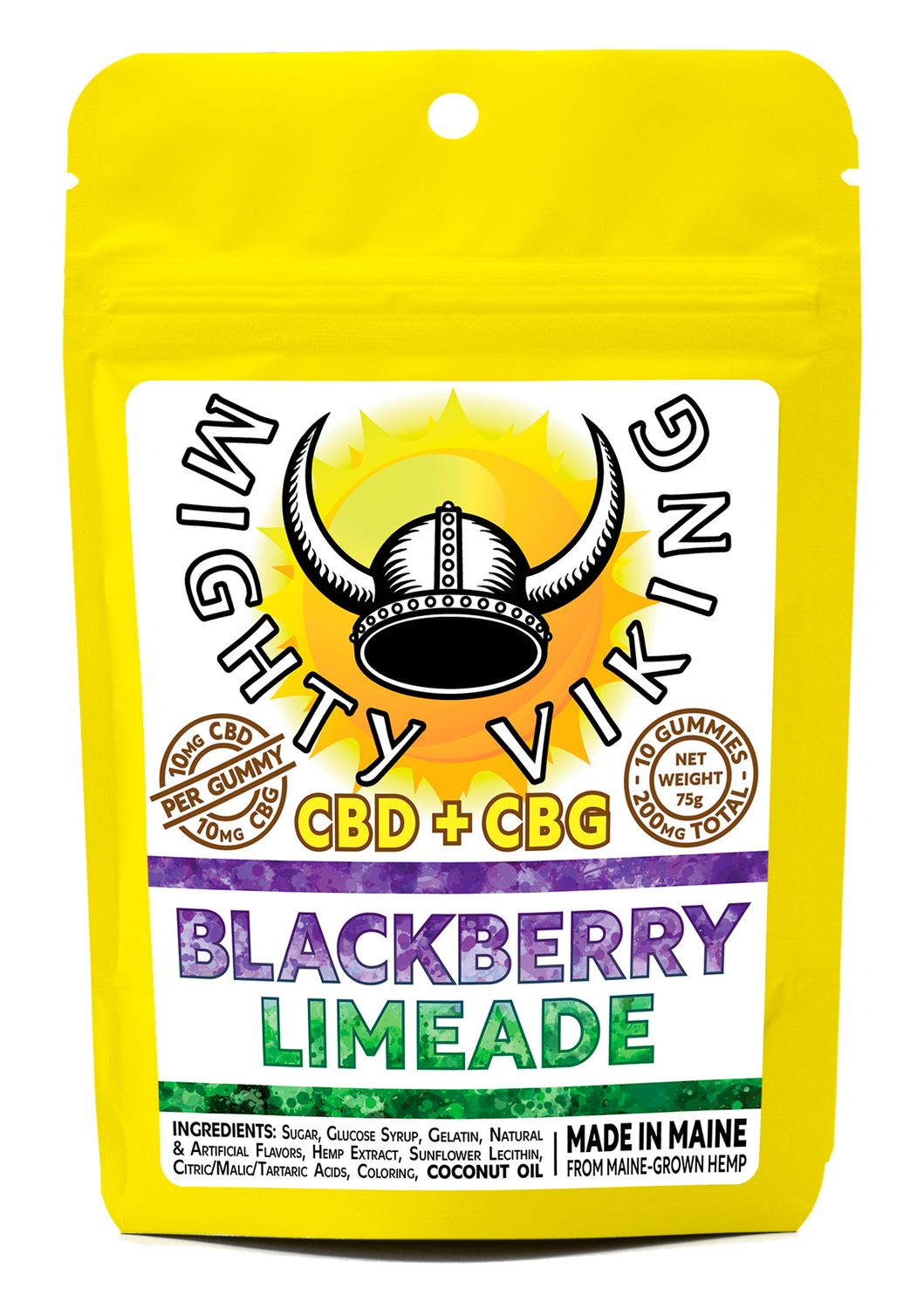 Blackberry Limeade (CBD & CBG)