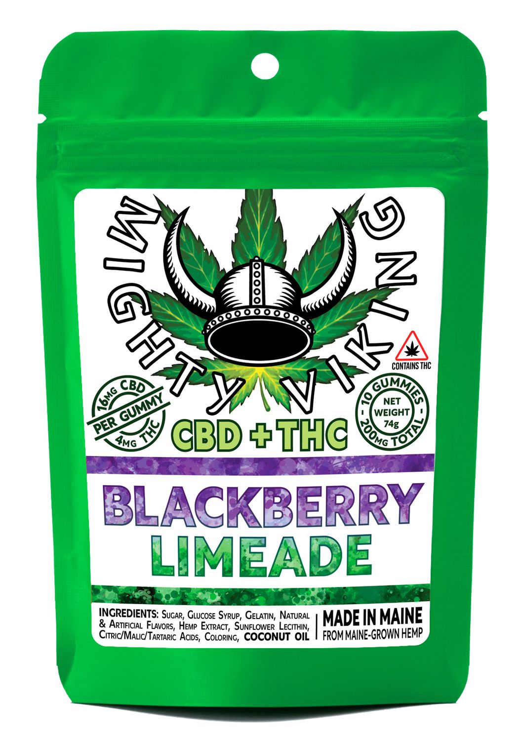 Blackberry Limeade (75 mg CBD & 25 mg THC Bombers) Blackberry Limeade (75 mg CBD & 25 mg THC Bombers)