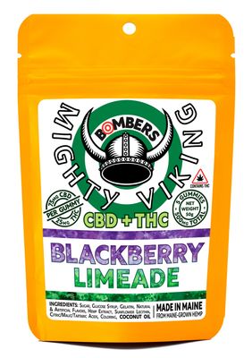 Blackberry Limeade (75 mg CBD & 25 mg THC Bombers)