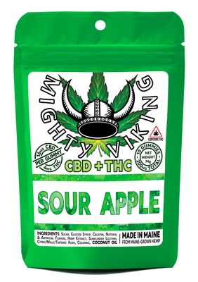 Sour Apple (CBD & THC)
