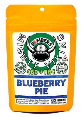 Blueberry Pie (75 mg CBD & 25 mg THC Bombers)